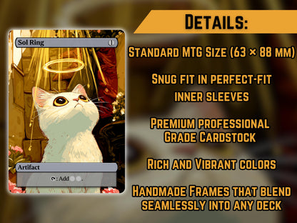 Sol Ring Cat V2 - Proxy Card - Buy 3 get 1 free!