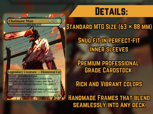 Chainsawman (Ygra, Eater of All) - Anime Proxy Card - Buy 3 get 1 free!