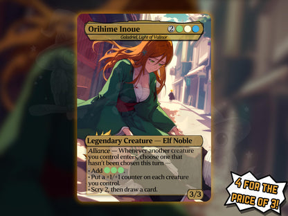 Orihime (Galadriel, Light of Valinor) - Anime Proxy Card - Buy 3 get 1 free!