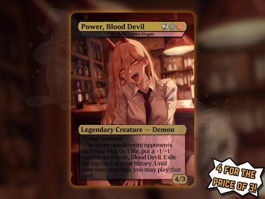 Power (Ob Nixilis, Captive Kingpin) - Anime Proxy Card - Buy 3 get 1 free!