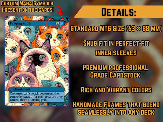 Propaganda (Cat Version) - Proxy Card - Buy 3 get 1 free!