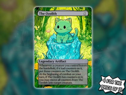The Ozolith (Cat Version) - Proxy Card - Buy 3 get 1 free!
