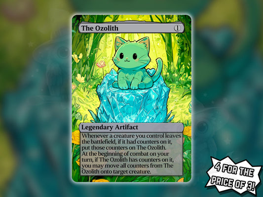 The Ozolith (Cat Version) - Proxy Card - Buy 3 get 1 free!