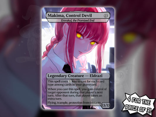 Makima (Emrakul, the Promised End) - Anime Proxy Card - Buy 3 get 1 free!