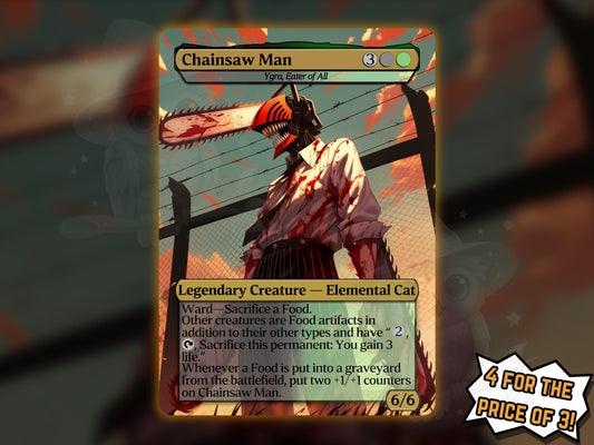 Chainsawman (Ygra, Eater of All) - Anime Proxy Card - Buy 3 get 1 free!