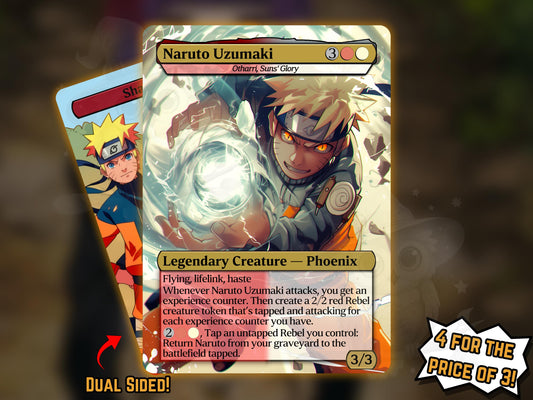 Orange Jumpsuit Ninja (Otharri, Sun's Glory) - Anime Proxy Card - Buy 3 get 1 free!