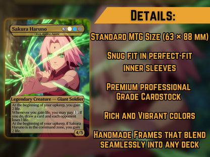 Sakura (Oloro, Ageless Ascetic) - Anime Proxy Card - Buy 3 get 1 free!