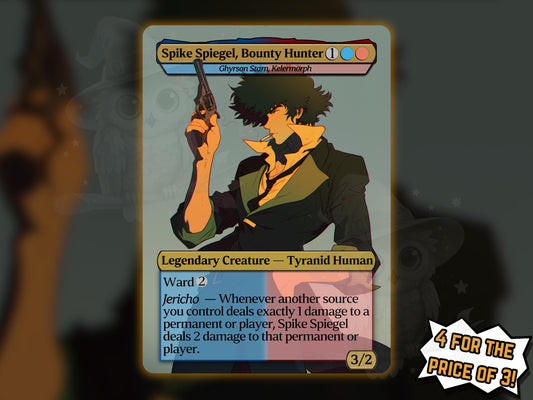 Spike Spiegel (Ghyrson Starn, Kelermorph) - Anime Proxy Card - Buy 3 get 1 free!
